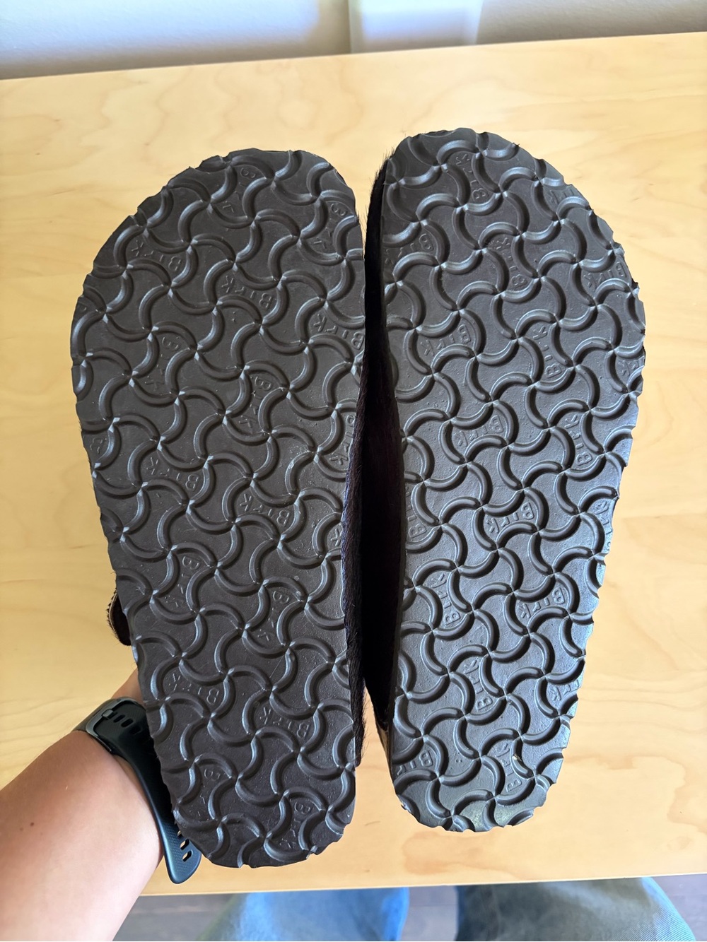 Birkenstock Papillio calf hair Boston clog 40 - Picture 4 of 4